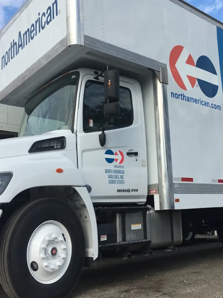 TOMCO's truck on a parking close up